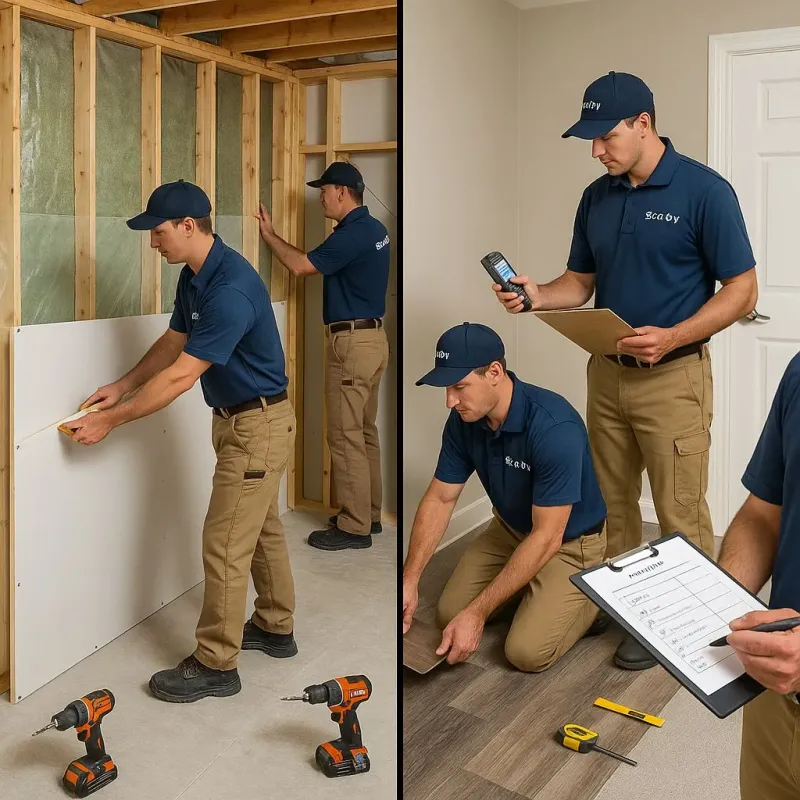 Repairs and Reconstruction process in Snow Hill, NC